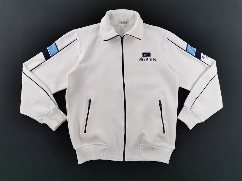 John Newcombe Jacket Vintage 90s John Newcombe Track Jacket Made In Japan Size L image 4