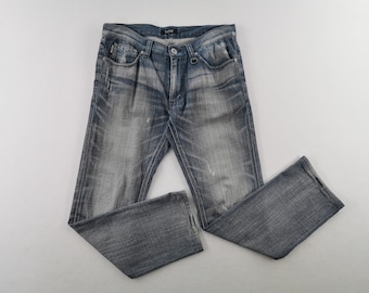 Jeans Burberry Vintage anni '90, jeans in denim Burberry da donna, taglia 33