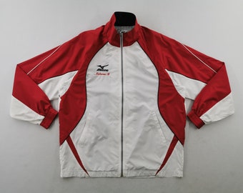 Mizuno Jacket Vintage Mizuno Color Block Windbreaker Jacket Size L