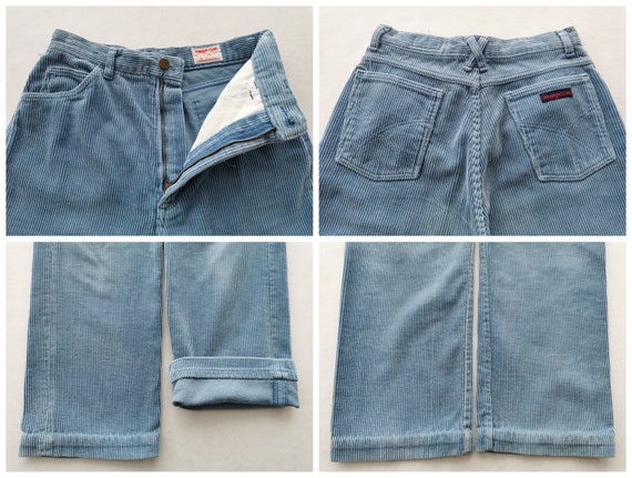 Wrangler Pants Vintage Size 34 Wrangler Corduroy … - image 8