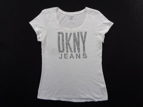 DKNY Jeans Shirt DKNY Jeans T Shirt Ladies Size M - Etsy Canada