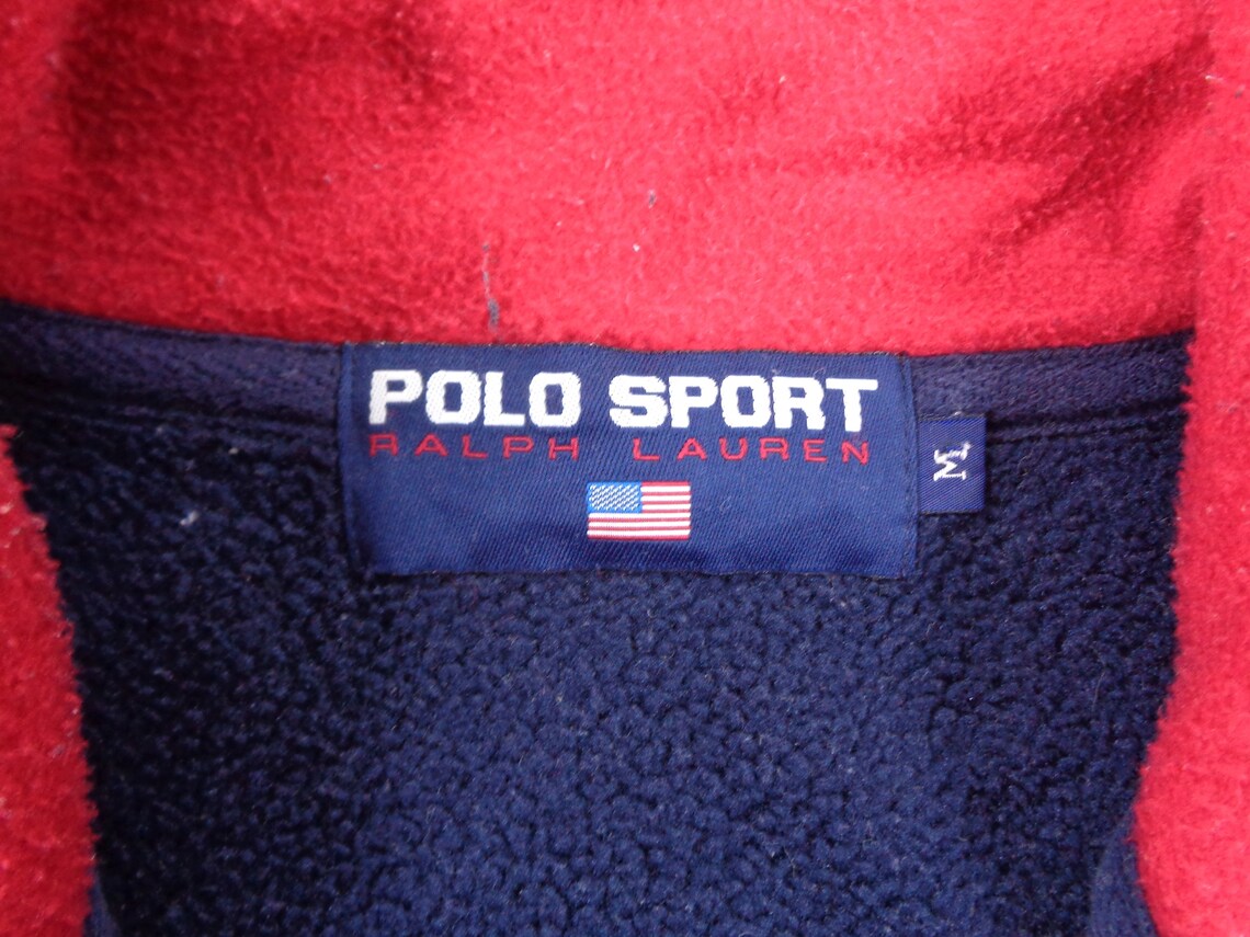 Polo Sport Sweatshirt Vintage 90s Polo Sport Ralph Lauren USA | Etsy