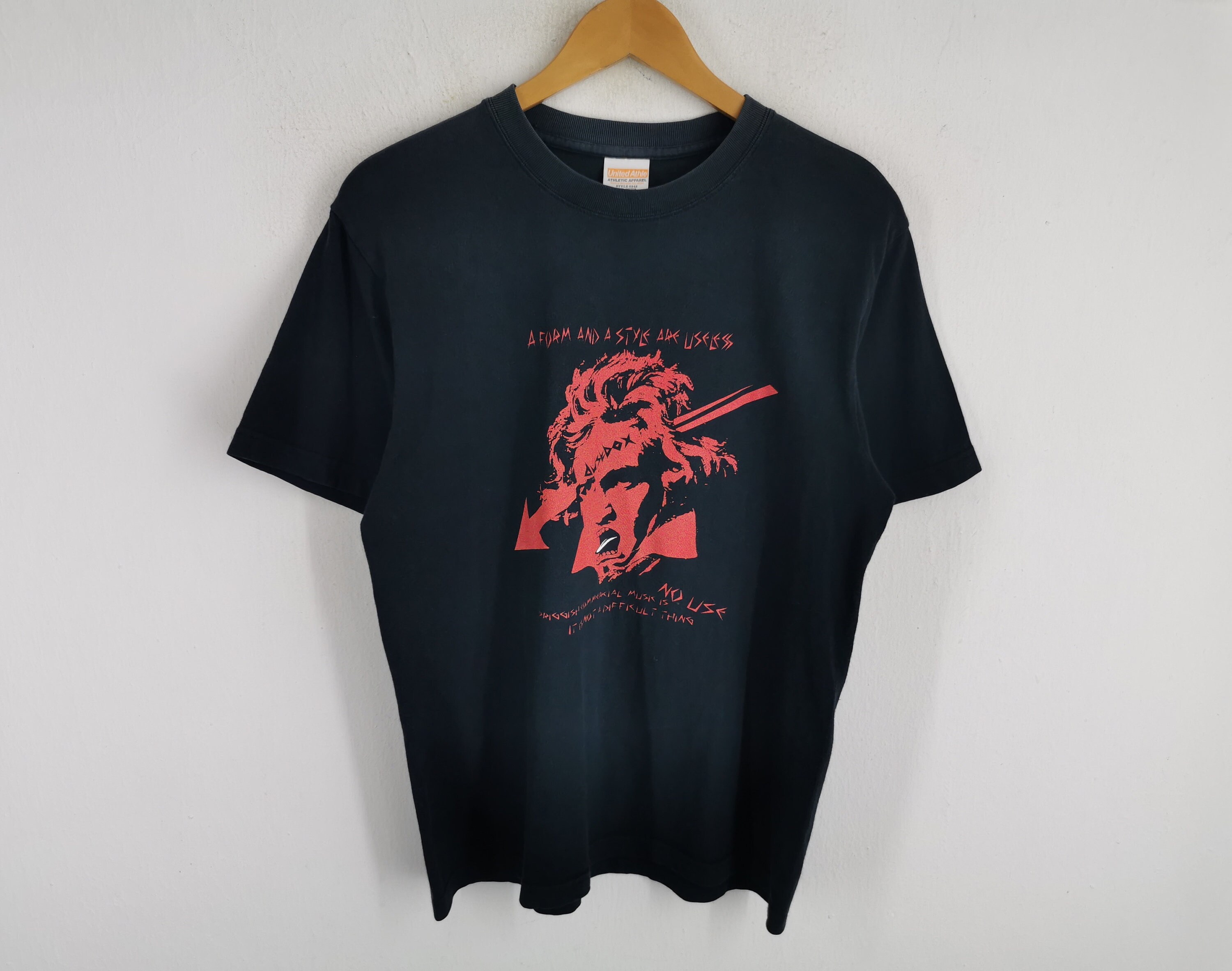 dustbox vk design TシャツS Dustbox Shirt Vintage Dustbox Japanese Band T Shirt Size M