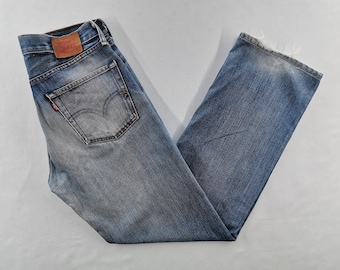 Levis 503 Jeans Distressed Vintage 90s Levis Lot 503 Made In Japan Jeans Pants Size 30/31x31.5