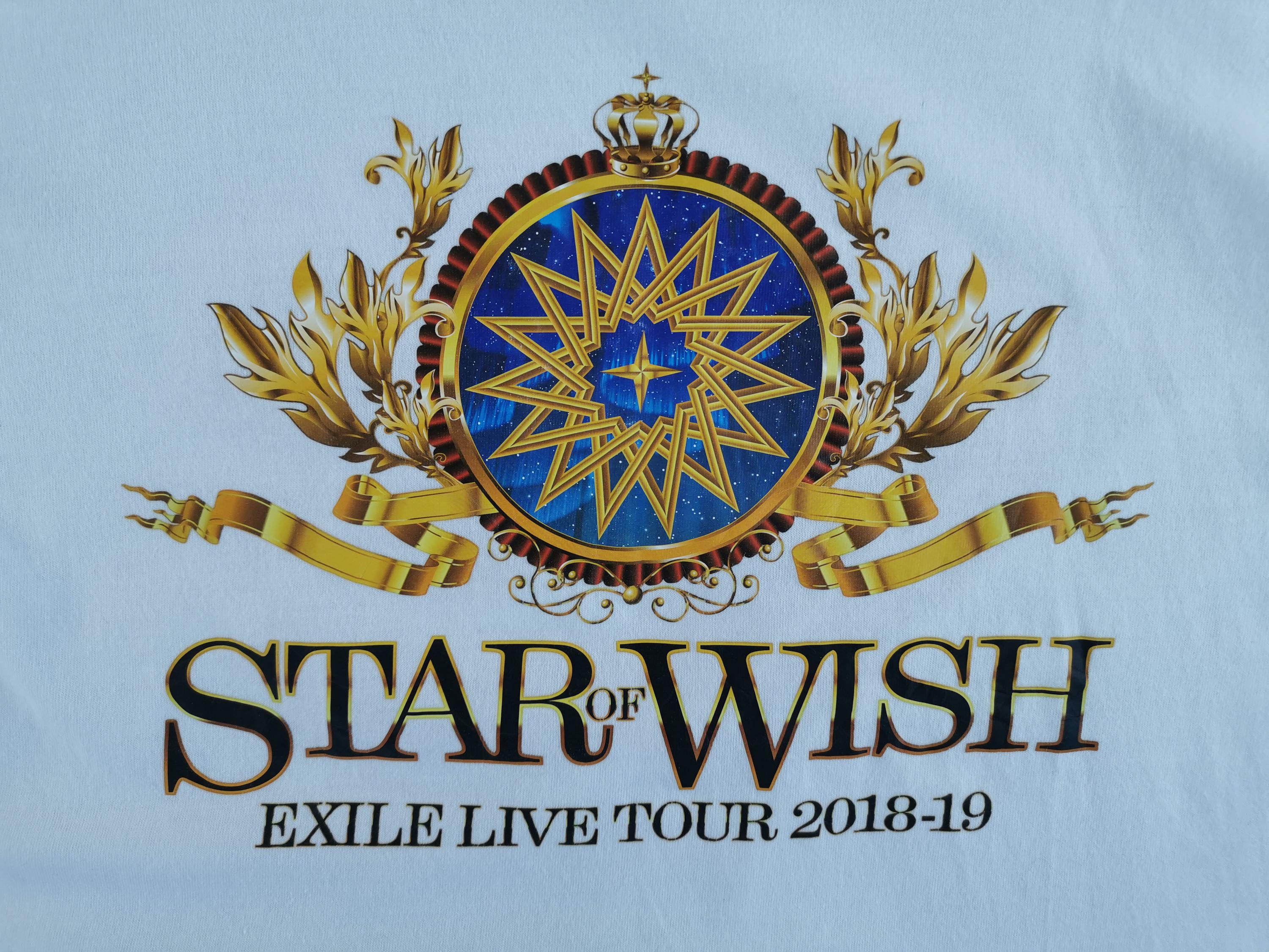 STAR OF WISH Shirt Star of Wish by Exile Live Tour T Shirt