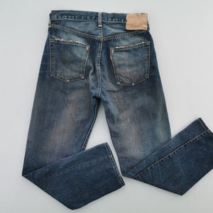 Jeans Levi's Made & Crafted 501 Selvedge Big E – Taille W27L30, Détail Couture Selvedge, Neuf Avec étiquettes