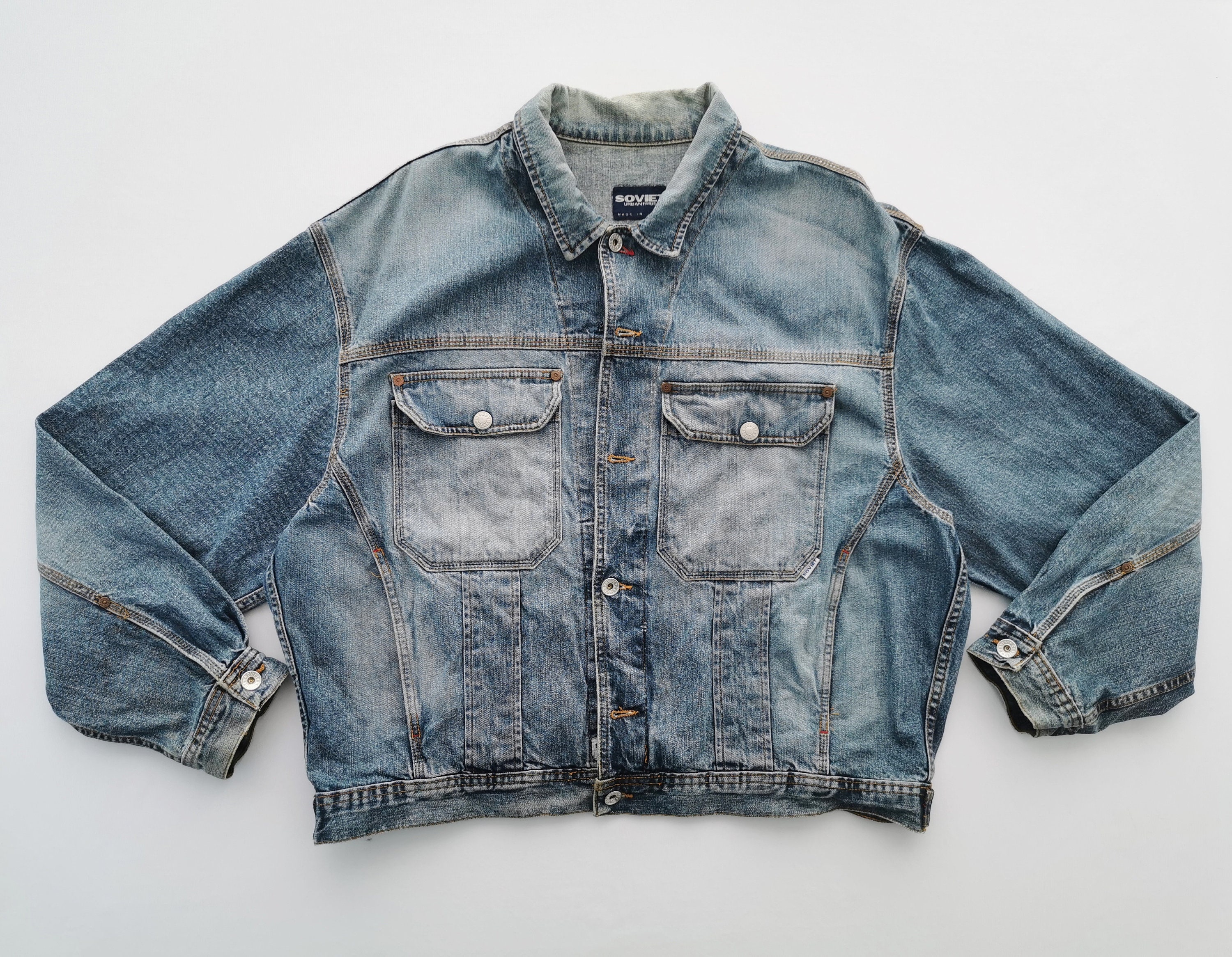 ン 大人気 新品 ノ Distressed Tribe Urban Soviet Jacket Urban Soviet Vintage ミリタリー
