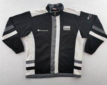 Chaqueta Champion Vintage de los años 90, chaqueta deportiva de entrenamiento Champion Products, talla 160