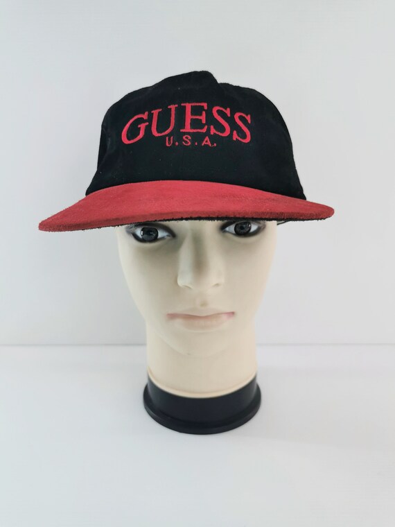 Guess U.S.A Cap Hats Vintage 90s Guess Made In US… - image 3