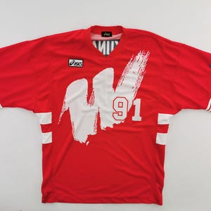 Asics Jersey Vintage Asics Jersey Shirt Made In Japan Size XL