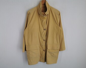 Vintage 90s Aquacustum Parka Long Jacket Made In Japan Size M