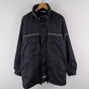 Adidas Equipment Jacket Vintage 90&#39;s Adidas Windbreaker Jacket Size XL