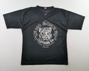 No Bonz Bulldogs Jersey Vintage 90s No Bonz Mesh Jersey Shirt Made In USA Size M
