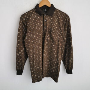 Dunhill Shirt Vintage Dunhill Polo Shirt Made In Italy Size S