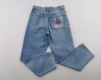 Vintage 90s Levis 503 J38 Distressed Faded Denim Jeans Japan