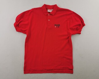 Maglietta Coca Cola Polo Vintage Coca Cola Taglia S