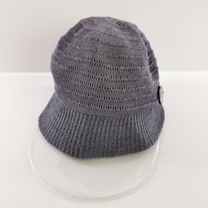 Vivienne Westwood Gray Wool Orb Logo Bucket Hat Authentic Designer Accessory Vivienne westwood vintage bucket hat - Gem main image 4