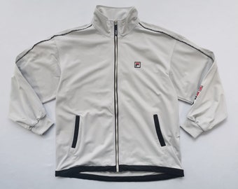 Fila Jacket Fila Track Top Jacket Size L