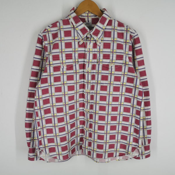 Visvim Shirt Vintage Visvim Checkered Flannel Button Up Shirt Made In Japan Size M