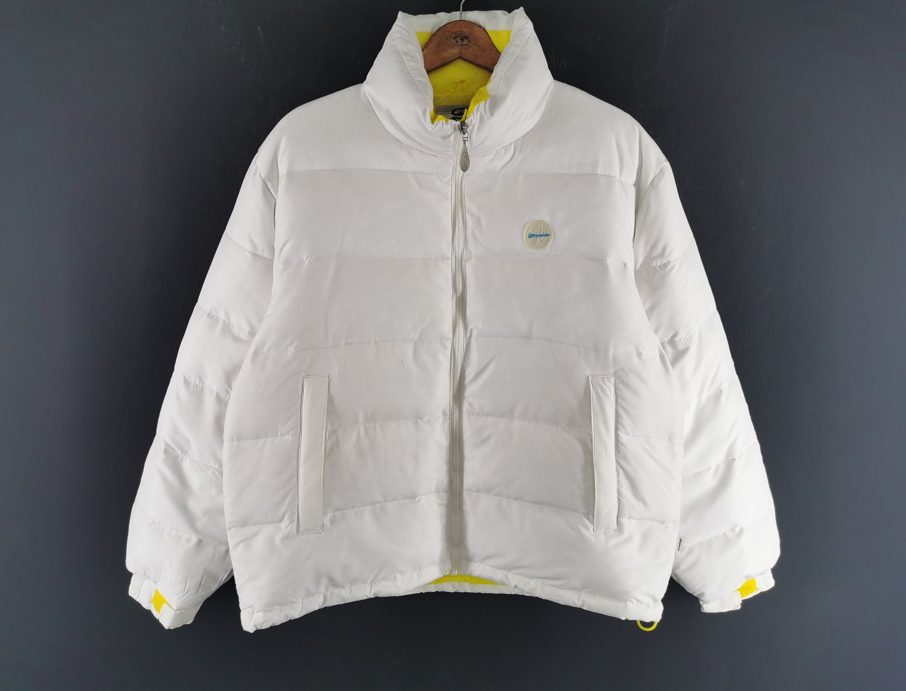 90s vintage Piko quilting down jacket, short length