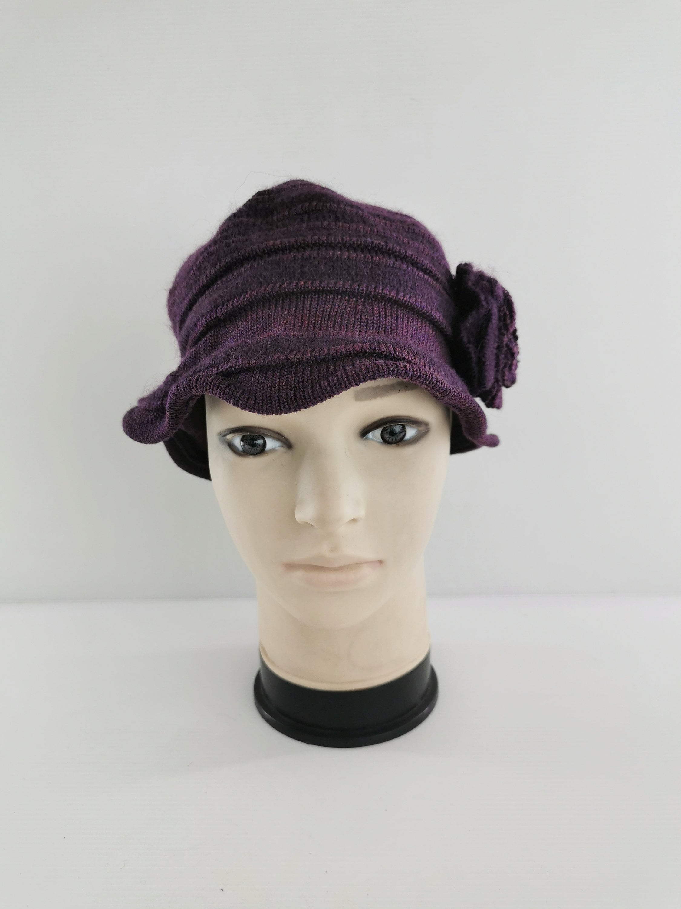Lanvin hat Purple Woman Authentic Used Luxury Hats for Women - Lanvin main image 4