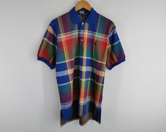 【Salvatore Ferragamo】1990s Polo Shirt Salvatore Ferragamo Shirt Vintage 90's Salvatore Ferragamo