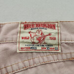 True Religion Byxor Vintage True Religion Corduroybyxor Tillverkade i USA Storlek 31/30x33 bild 7