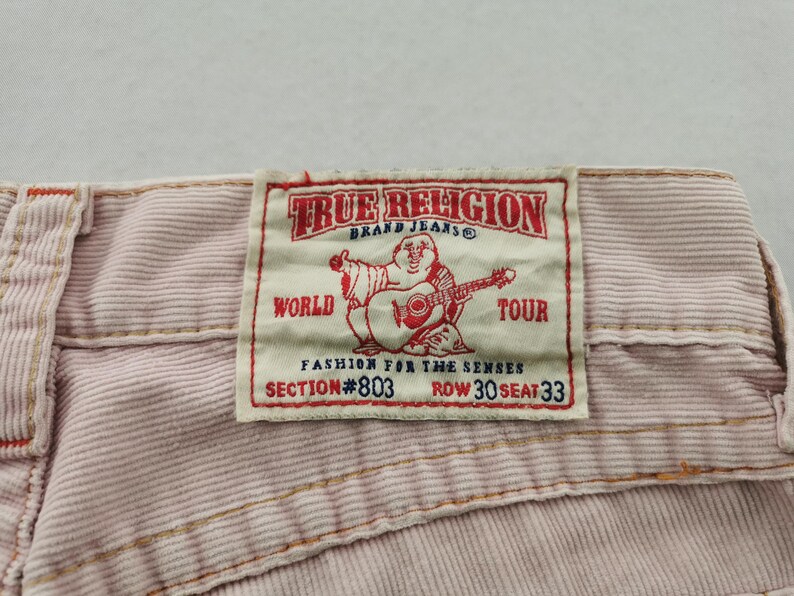 True Religion Byxor Vintage True Religion Corduroybyxor Tillverkade i USA Storlek 31/30x33 bild 7