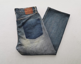 Edwin Jeans Vintage Edwin Lot 505 Selvedge Made In Japan Denim Jeans Size 34/33x34