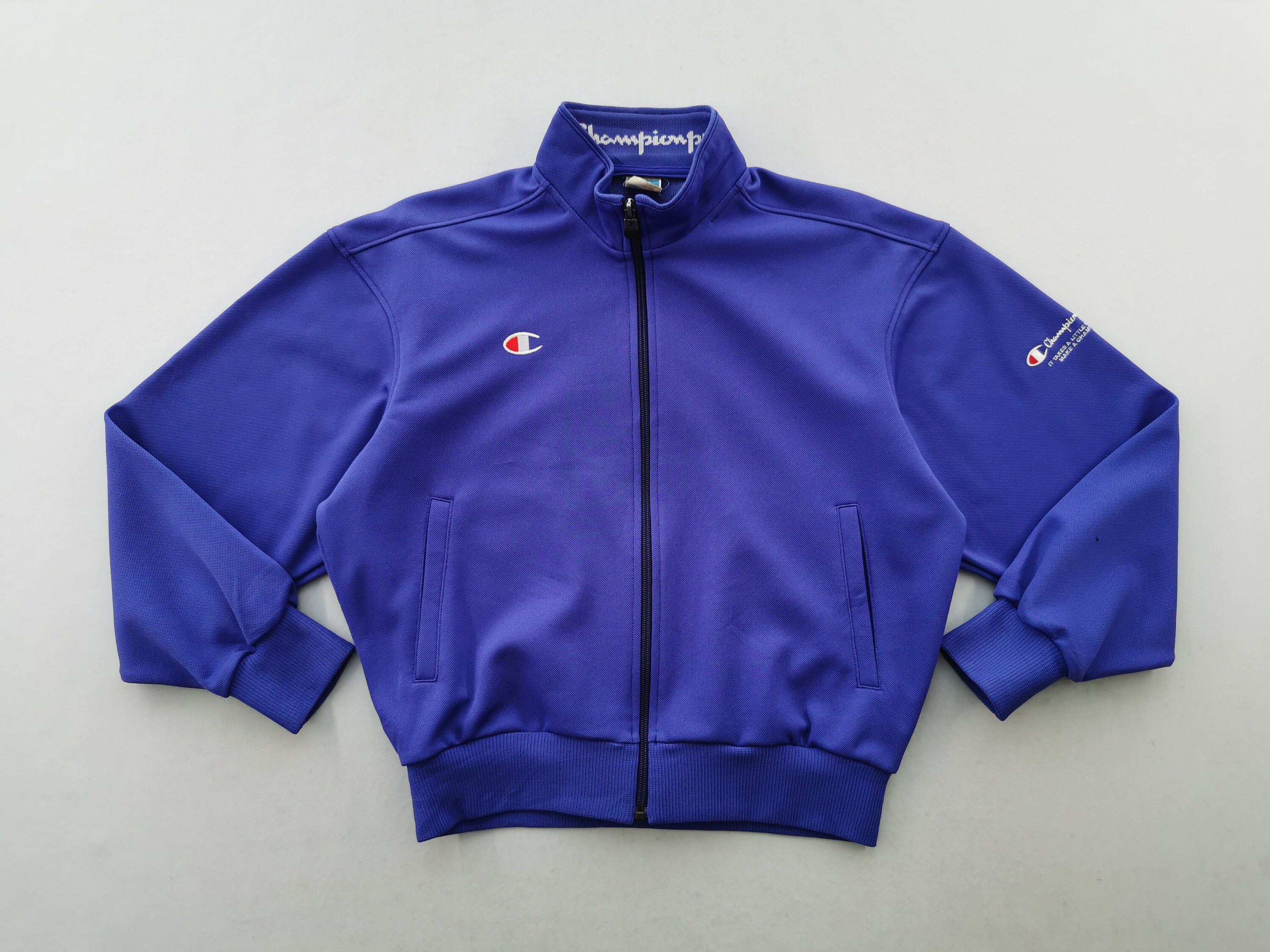Champion Jacket Vintage Champion Tracktop Jacket Made in Champion Jacket Vintage Champion Tracktop Jacket Made in