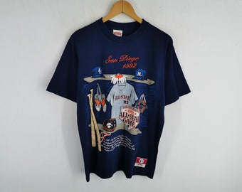 San Diego Padres Shirt Vintage 90s San Diego Padres MLB N.O.S. Shirt Made In USA Size L