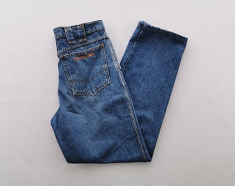 Vintage 90s trussardi jeans sidetape scovill button denim rare
