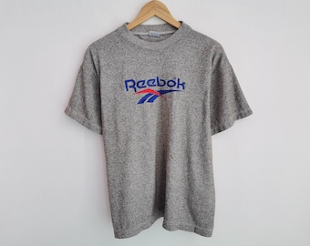 Camiseta Reebok Vintage 90s Reebok Made In USA Camiseta con logo clásico Talla L