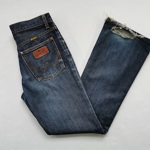 Wrangler Jeans Distressed Vintage Size 29 Lady Wrangler Made In Japan Jeans Pants Size 29/30x31