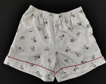 Sleep Lounge Shorts Snoopy Peanut Sleep Lounge Short Pants Size 26-27