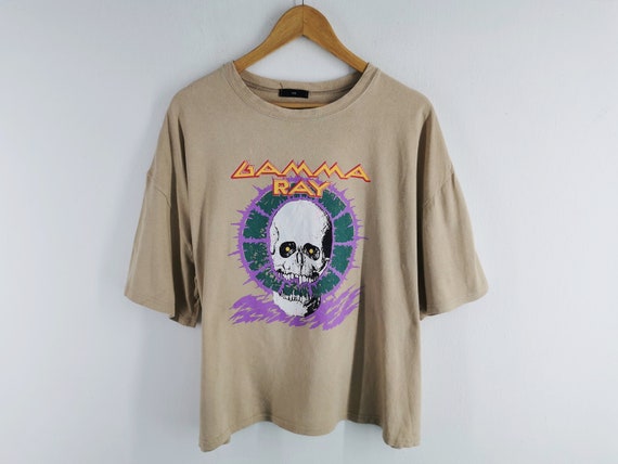 Gamma Ray Shirt Gamma Ray Sigh No More Bootleg Cropped T Shirt Size L
