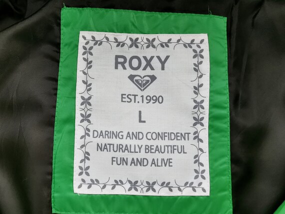 Roxy Jacket Vintage Roxy Pufferdown Winter Jacket… - image 6
