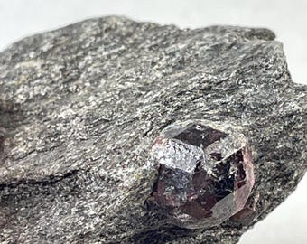Gemmy Red Almandine Garnets in Matrix, Bella Vista Mine, Mitkof