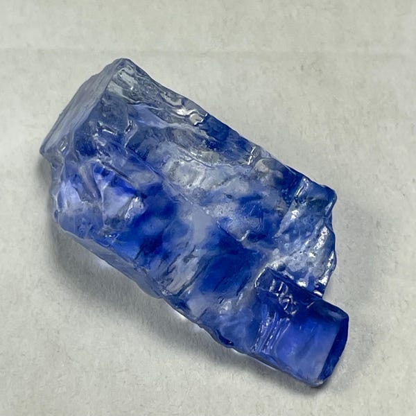 Blue Halite, Natural Salt Crystal, fine mineral collection quality