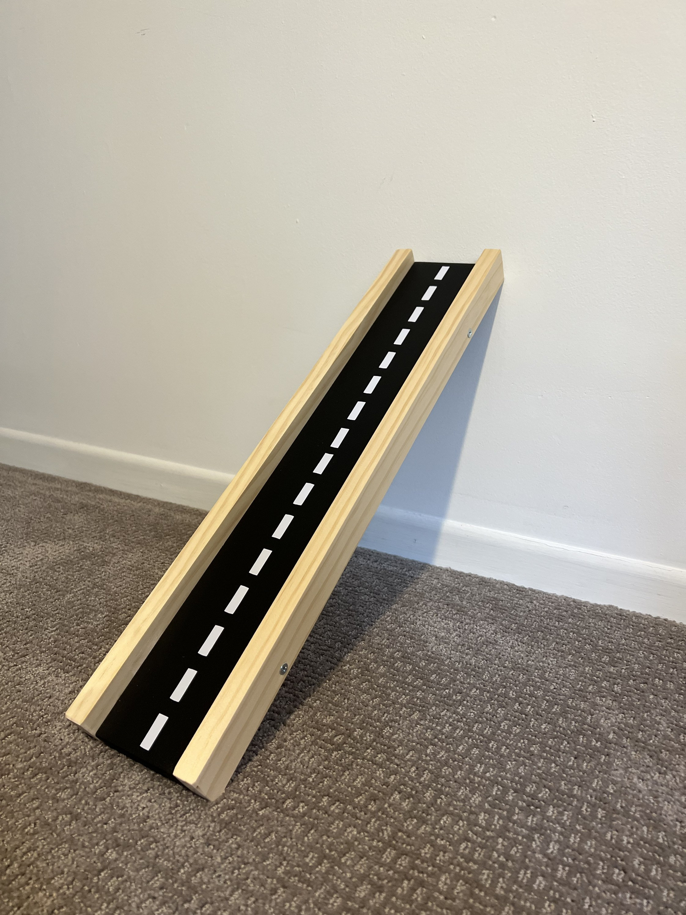 Micro Freestyle Ramp | 24" / Wooden Race Ramp / Montessori Play / Kids Race Track / Birthday Gift / Car Track / Easter Gift / Classroom