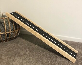 thumbnail image 2 of 8-Piece Wooden Race Track Set - Interactive Car Game For Kids 2 of 12