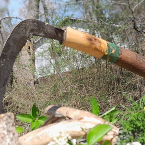 Hand Forged Camp Axe: 10 Inch