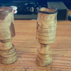 Wooden Shot Goblets