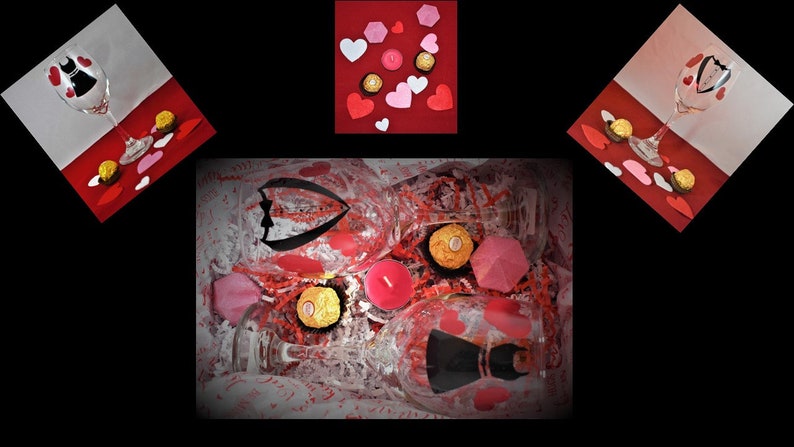 Lovers Wine Glass Set