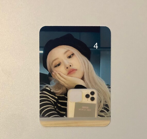 Rose Blackpink Unofficial Photocards Pcs - Etsy