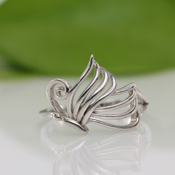 Butterfly Ring Etsy