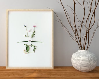 Impression numérique Hangeul / Printemps / / Poster déco murale Hangeul/Poster Hangeul/Poster coréen/Calligraphie coréenne/poster imprimable