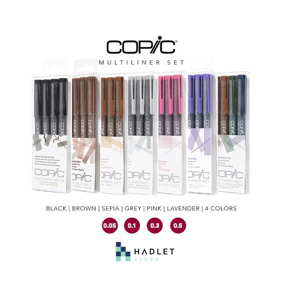copic multiliner brown