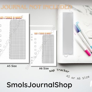 Journal de suivi de la sieste | Page de journal préfabriquée