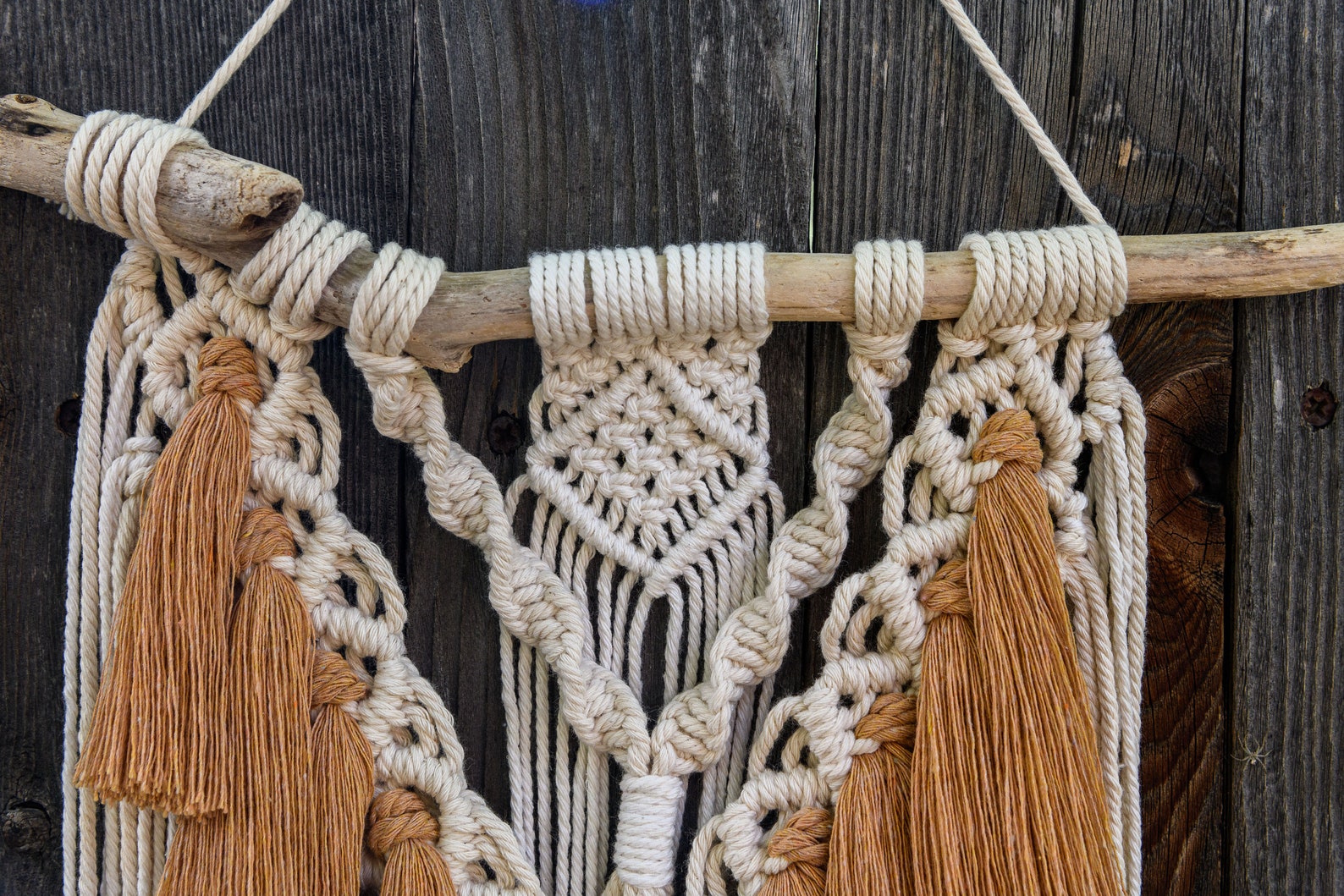 Driftwood Macrame Wall Hanging Etsy